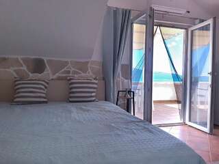 Апартаменты Adria Bay Apartment Tivat Донья-Ластва Номер-студио с видом на океан-19